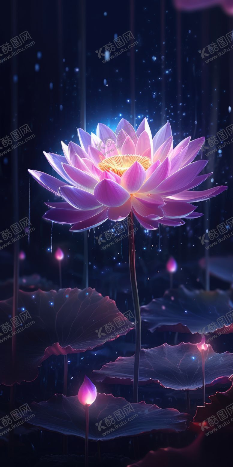 编号：34559001311221478702【酷图网】源文件下载-荷塘夜色