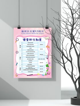 学校积分表