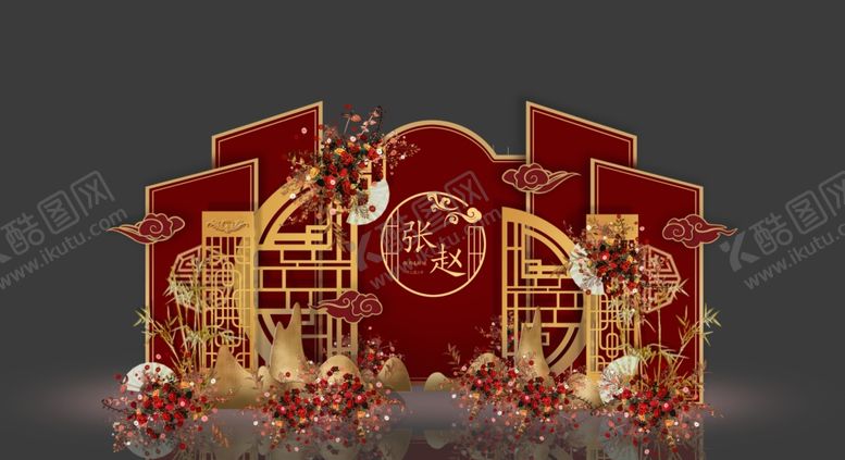 编号：66749606190305346194【酷图网】源文件下载-复古婚礼背景