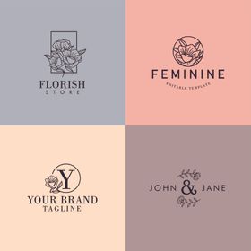 花卉logo