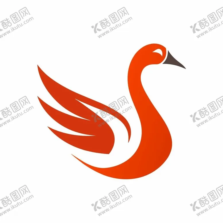 编号：72770901170210047657【酷图网】源文件下载-大雁简约logo设计