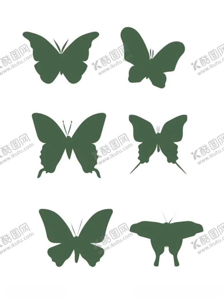 编号：98805406152051424213【酷图网】源文件下载-蝴蝶矢量