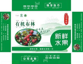 有机布林新鲜水果飞机盒纸箱