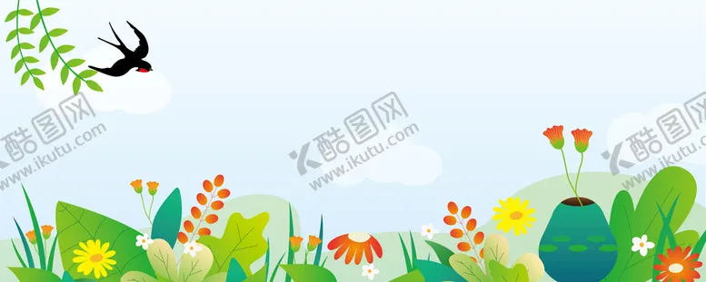 编号：39840509150911579056【酷图网】源文件下载-春天 燕子 多彩 banner