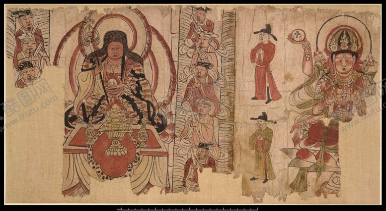 编号：57914409142144413935【酷图网】源文件下载-敦煌风格绘画图案