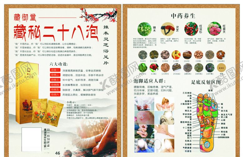 编号：40107409240904408819【酷图网】源文件下载-中医中药宣传单