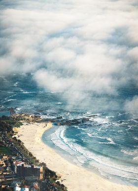 海边风光装饰画海滩