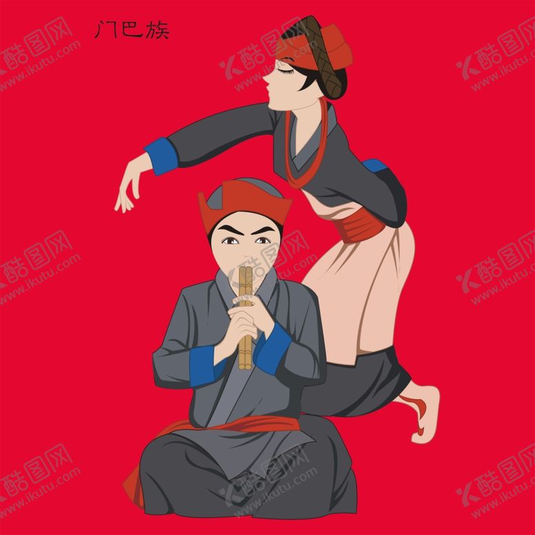 编号：74879102191513057177【酷图网】源文件下载-少数民族人物