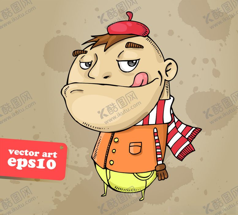 编号：25821809291722512955【酷图网】源文件下载-卡通男人