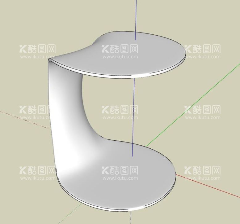 编号：98455112221032035403【酷图网】源文件下载-草图大师家装模型桌子