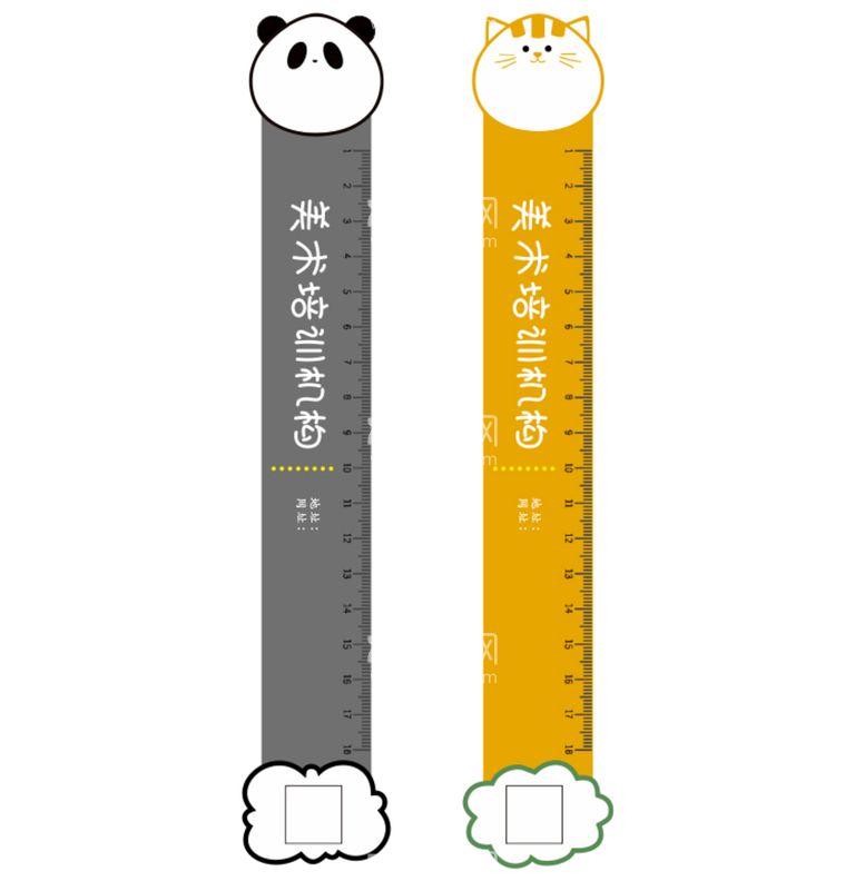 编号：17152510250304338815【酷图网】源文件下载-卡通广告尺