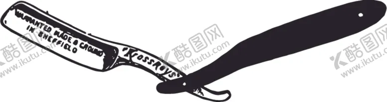 编号：49716004281825097698【酷图网】源文件下载-手绘理发用具