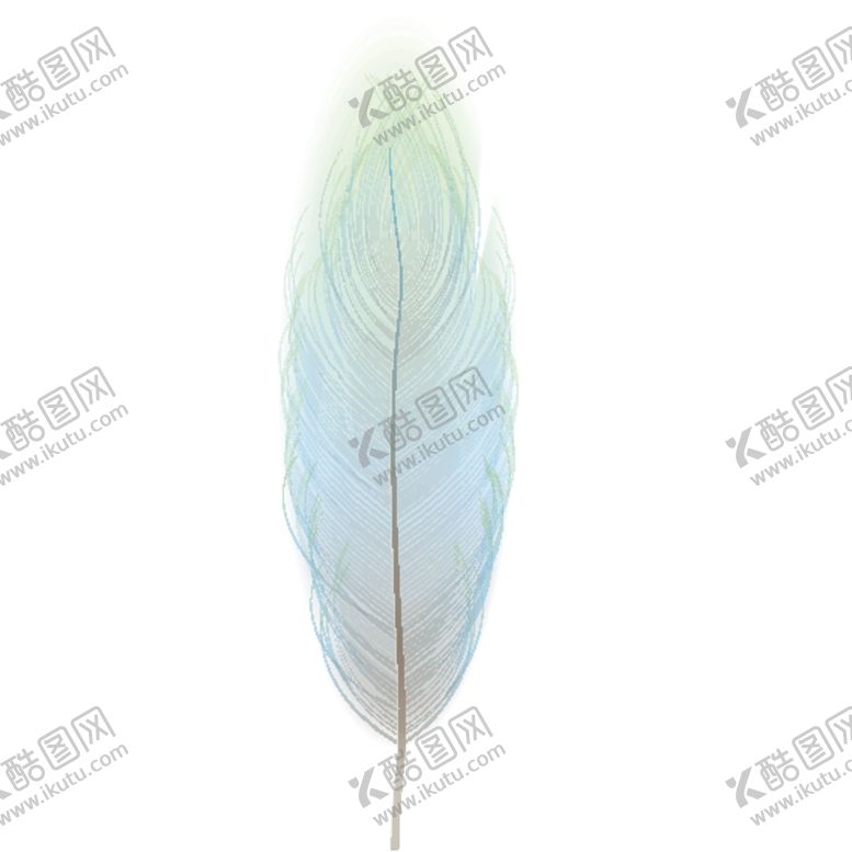 编号：97225510231418072257【酷图网】源文件下载-水彩创意羽毛图案