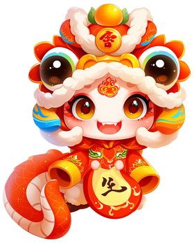 卡通蛇2025新年海报2025年kv年春节