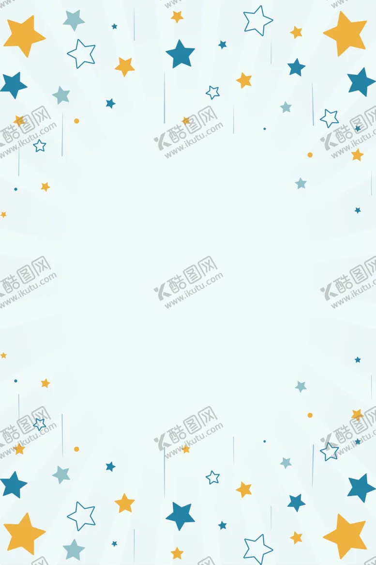 编号：15185207010035218930【酷图网】源文件下载-卡通星星背景