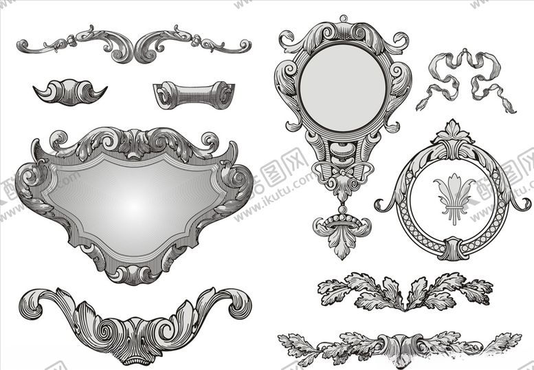 编号：33756910311304383971【酷图网】源文件下载-欧式花纹花边