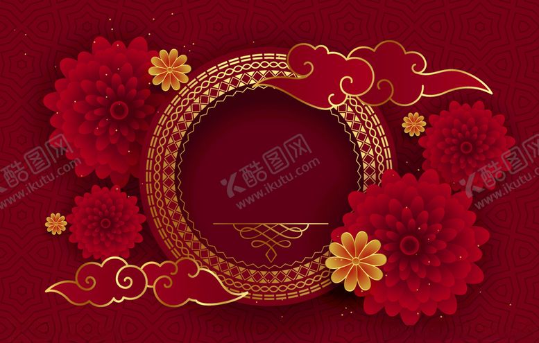 编号：33459805022238574527【酷图网】源文件下载-牛年春节海报