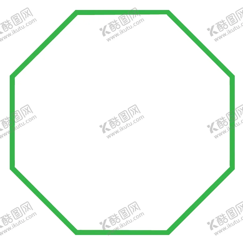 编号：80750207140552026717【酷图网】源文件下载-八角形线框素材