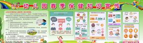 幼儿园卫生保健知识展板