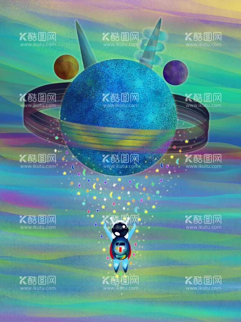 编号：70653409151052183045【酷图网】源文件下载-宇宙星空 宇航员 