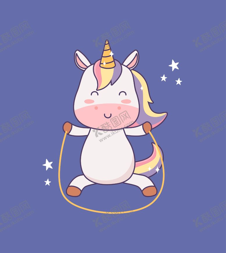 编号：32120206190124533769【酷图网】源文件下载-卡通独角兽