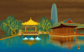 中国风国画