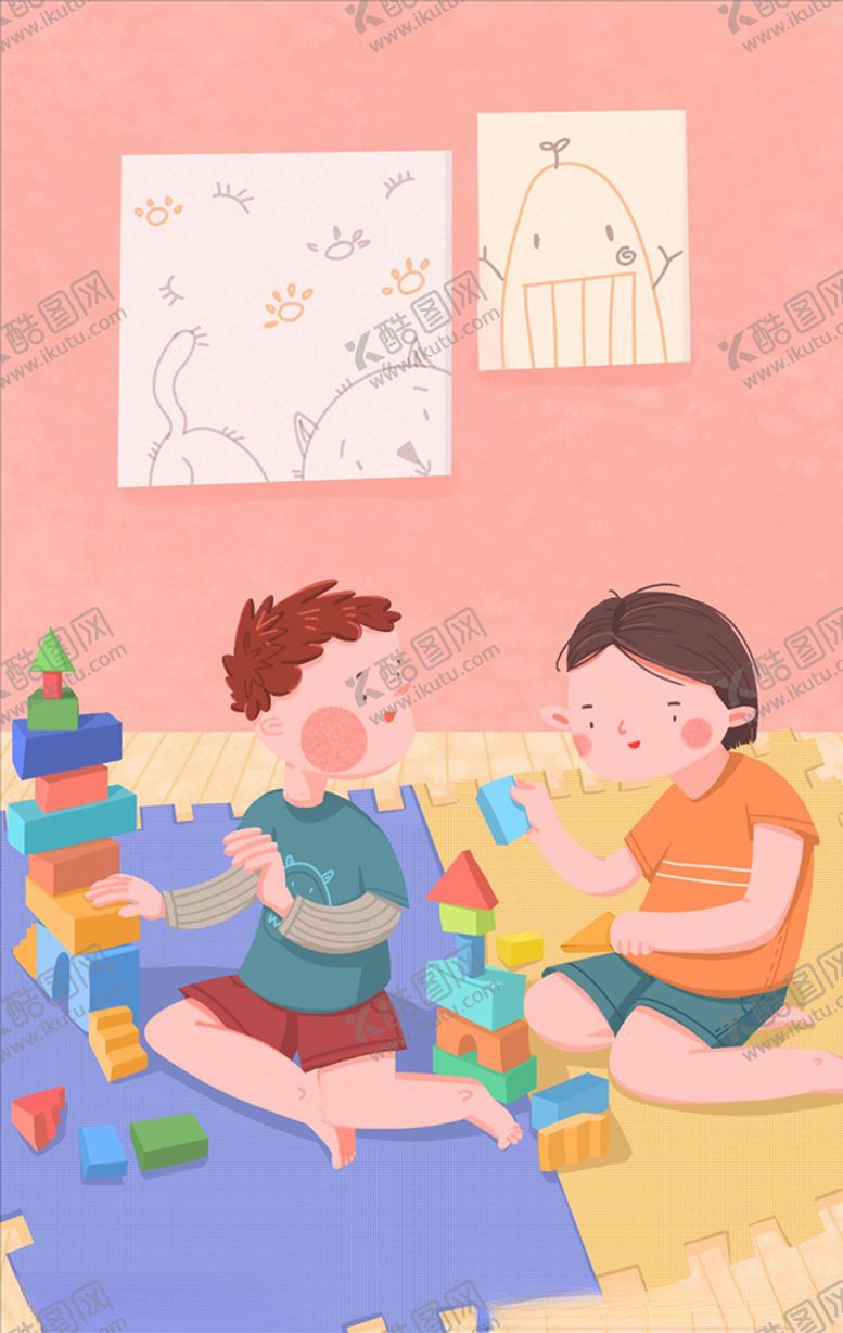 编号：64274905131846335126【酷图网】源文件下载-儿童插画