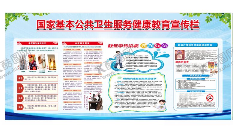 编号：56871510120527517257【酷图网】源文件下载-健康教育宣传栏