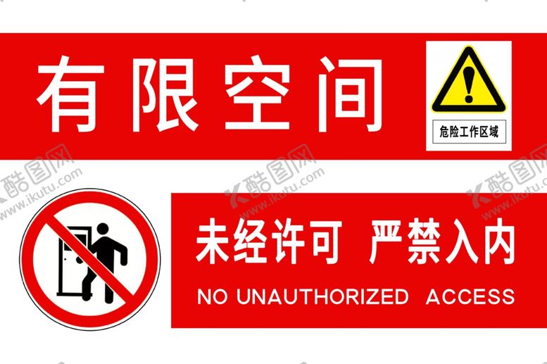 编号：28844202060145238227【酷图网】源文件下载-有限空间海报