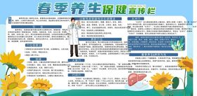 春季养生保健宣传栏