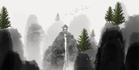 水墨山水