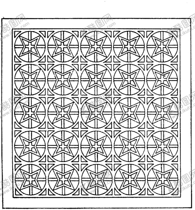 编号：13450106252248037150【酷图网】源文件下载-镂空花图案