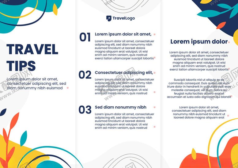 编号：57134111020250107354【酷图网】源文件下载-旅行小贴士宣传页设计