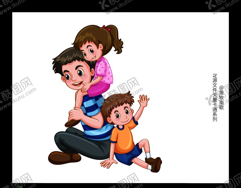编号：71869310130612105972【酷图网】源文件下载-人物卡通AI矢量图