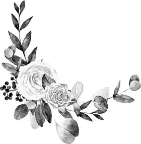 手绘花卉浪漫唯美森系小清新浪漫温馨