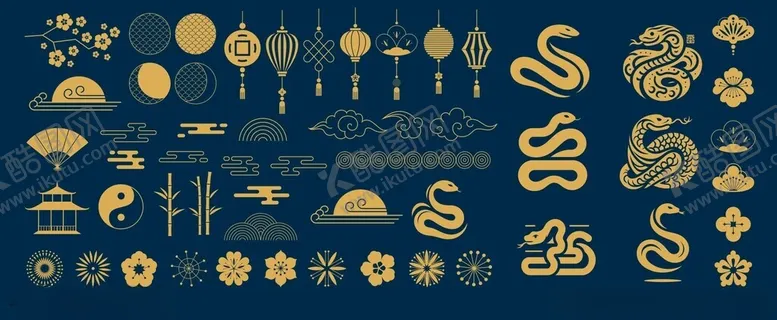 编号：19399702280100428345【酷图网】源文件下载-蛇年