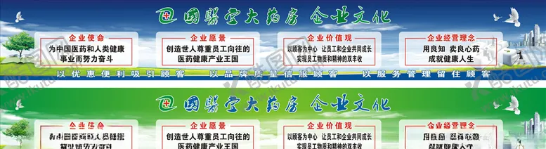 编号：25307609240821145133【酷图网】源文件下载-药房企业文化