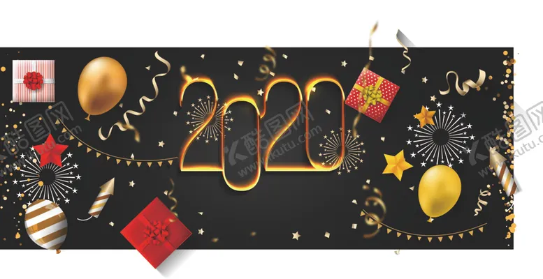 编号：50230909271859558157【酷图网】源文件下载-2020新年气息