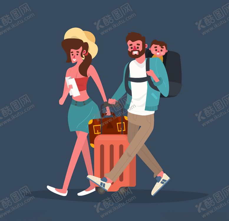 编号：63776805132333261669【酷图网】源文件下载-旅客游客