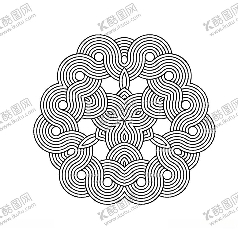 编号：73917807040935267149【酷图网】源文件下载-几何幻觉线条形状图形