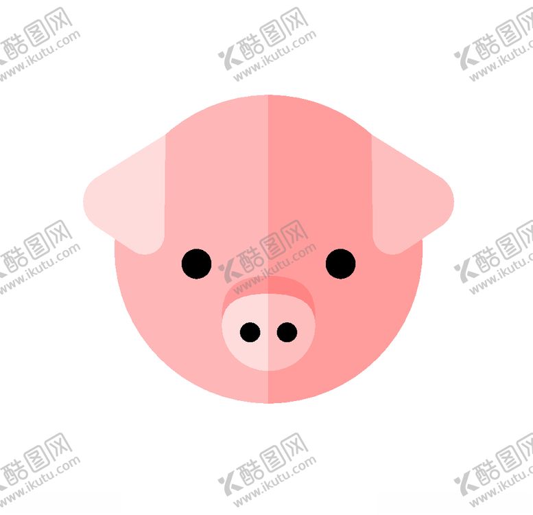 编号：37680807080724355827【酷图网】源文件下载-矢量卡通动物头像