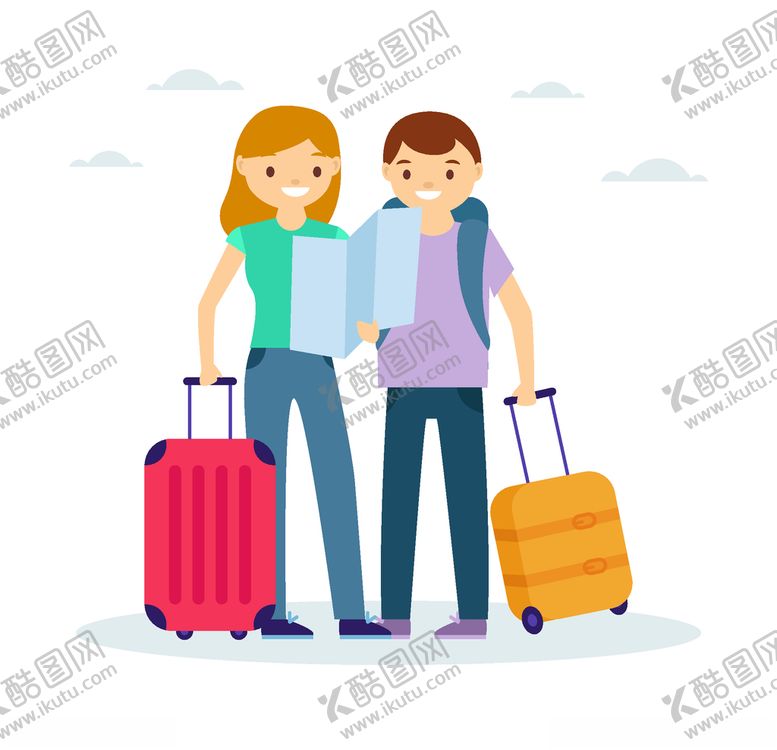 编号：43183609260333122969【酷图网】源文件下载-旅客游客