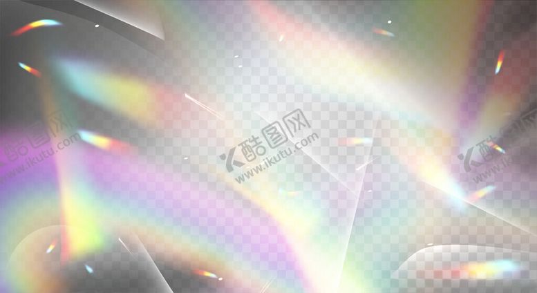 编号：42656104051954007119【酷图网】源文件下载-炫彩镭射光效背景图