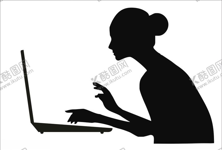 编号：64342009160923523353【酷图网】源文件下载-女子剪影