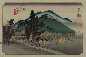 日本街景风景浮世绘