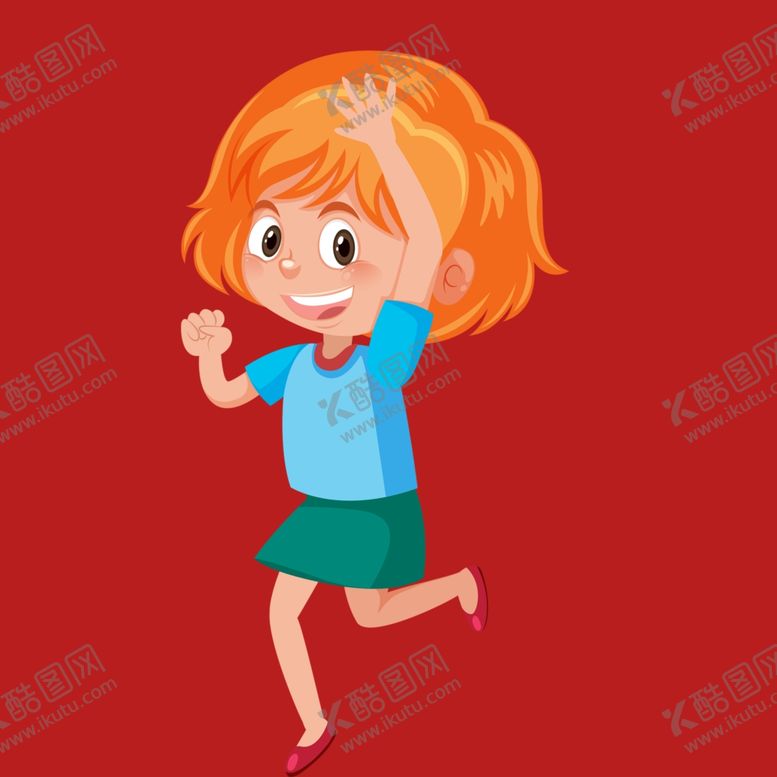 编号：98155802191524399623【酷图网】源文件下载-手绘儿童女孩