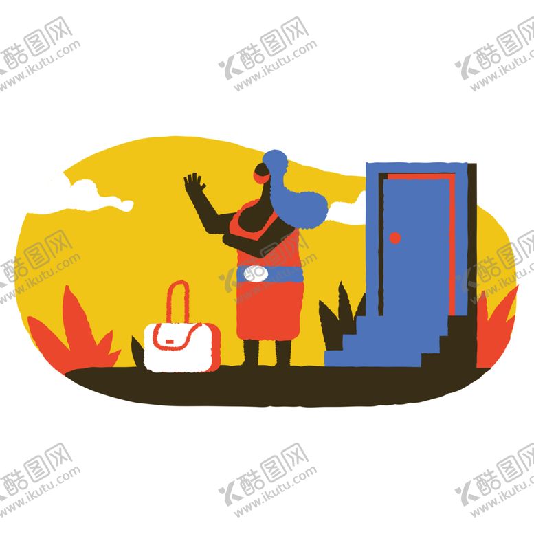 编号：36025401280620286327【酷图网】源文件下载-扁平人物  