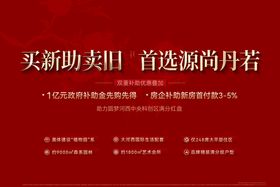 地产热销背景板