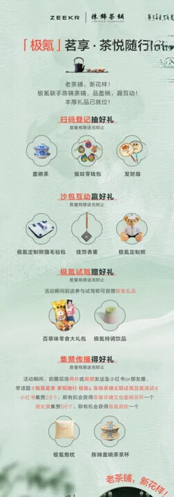 茶铺海报礼品详情页