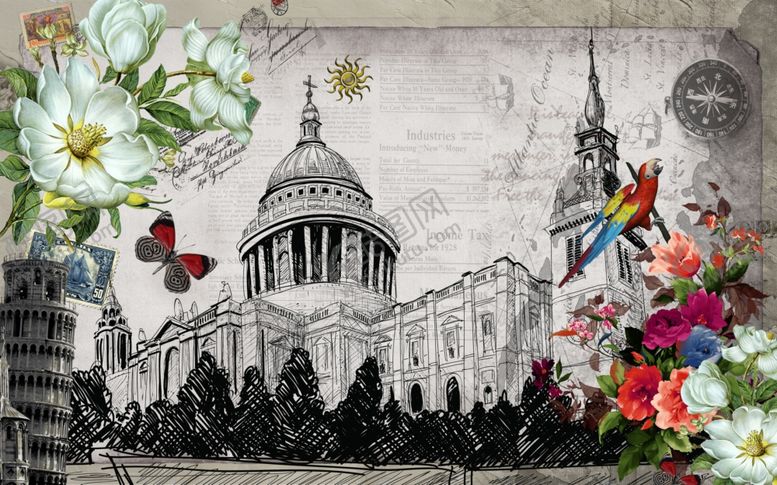 编号：15960809300106265605【酷图网】源文件下载-背景墙